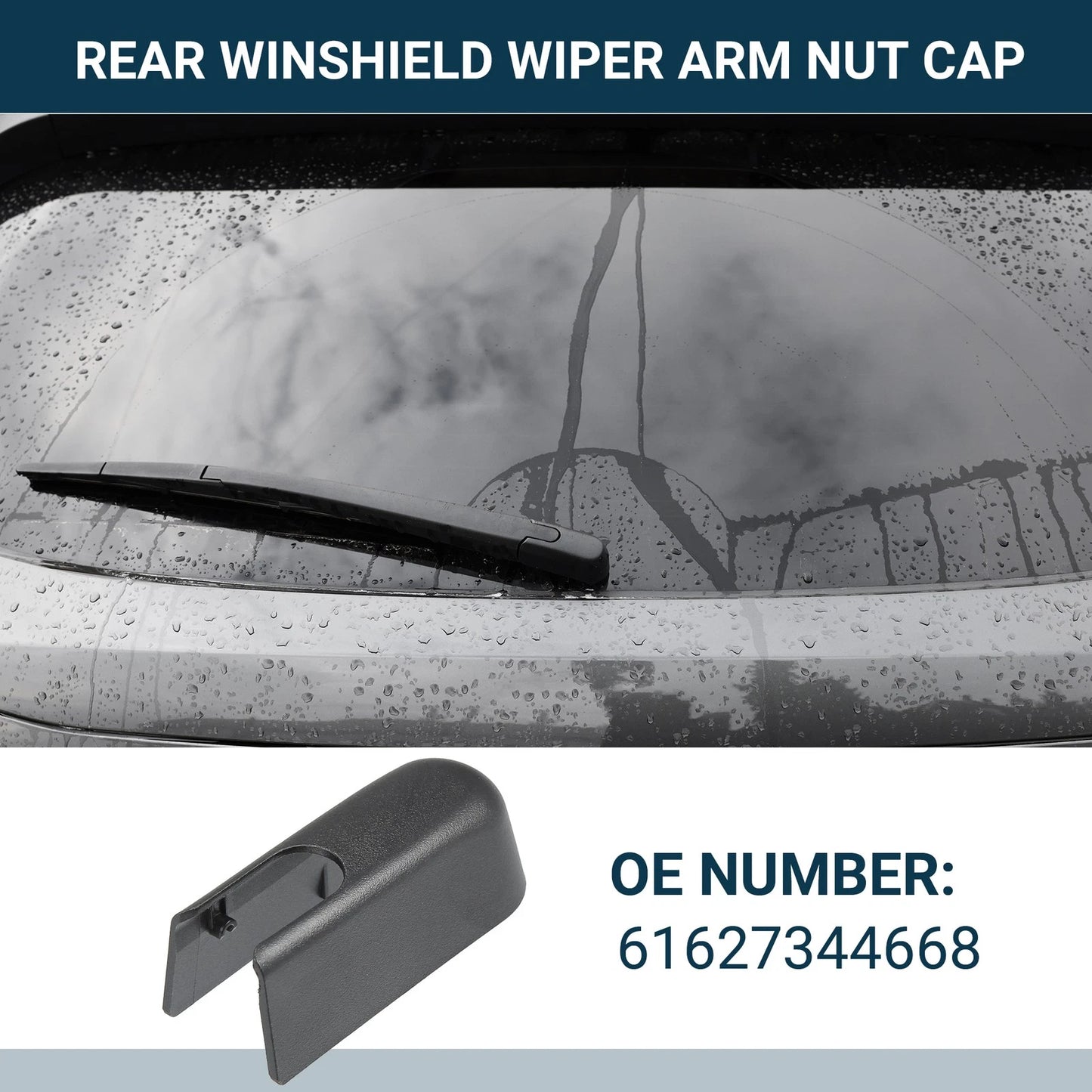 Rear Windshield Wiper Arm Nut Cover for BMW I3 (2014-2021)