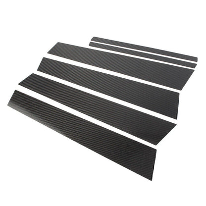 Carbon Fiber Window B Pillar Trim Covers for BMW 3 Series (2013-2018)