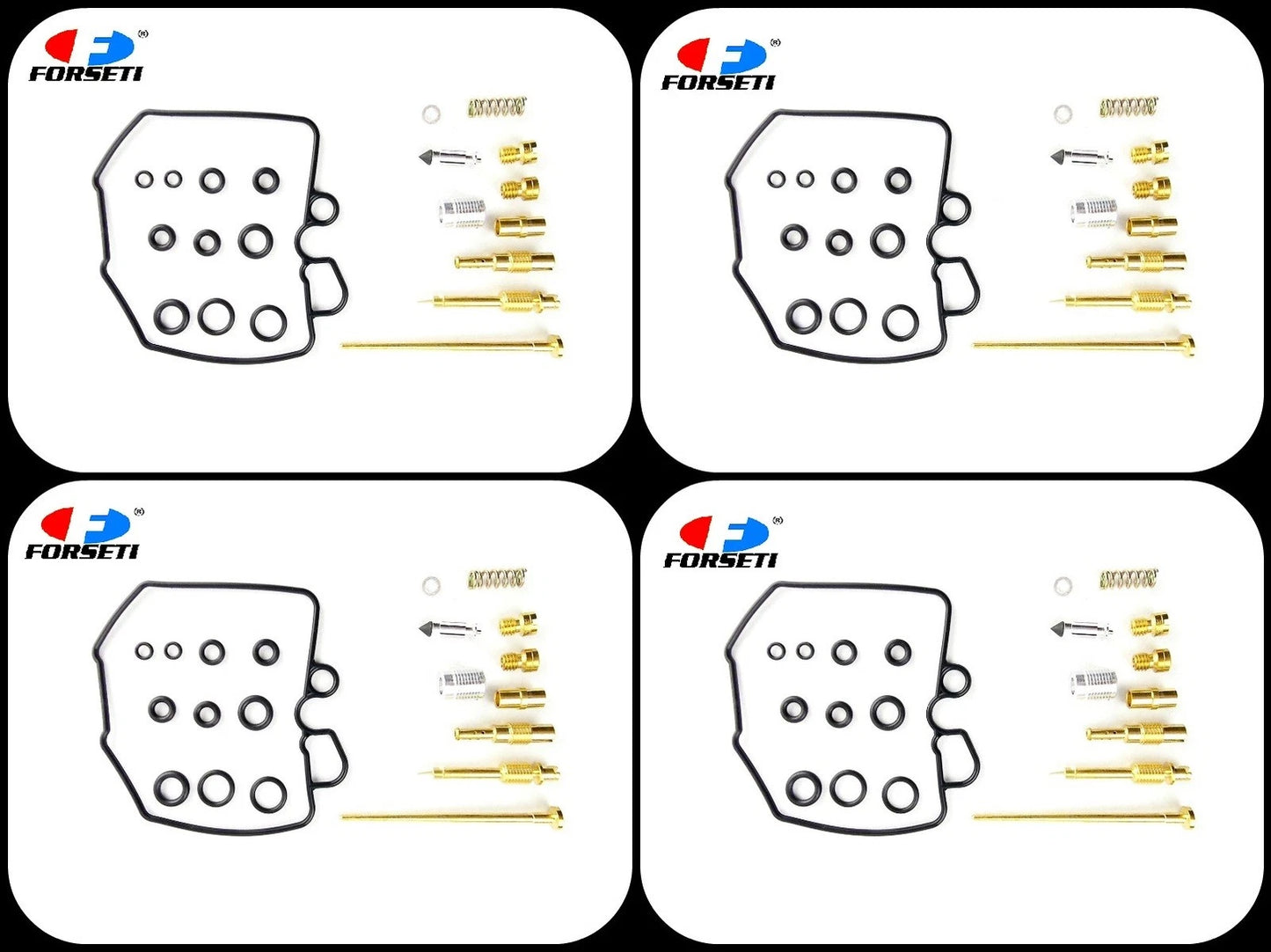 Carburetor Repair Kit for Honda CB750/C DOHC (1980-1982) - 4 x Parts