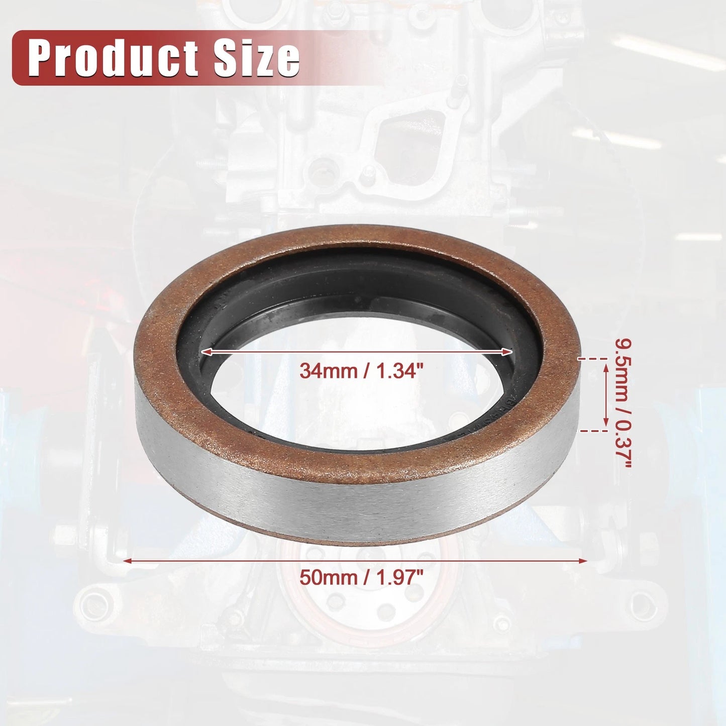 Crankshaft Oil Seal for Toyota Land Cruiser (1990-1997)