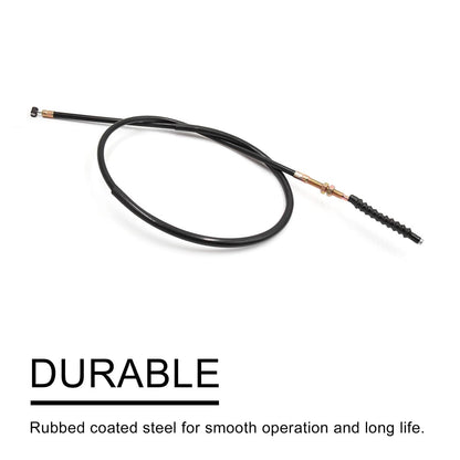 Clutch Cable / 42.5" / Black Rubber for Honda CG125