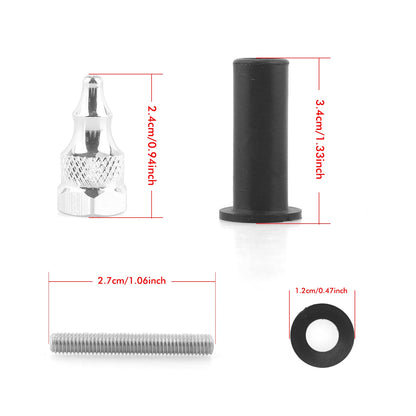 Windscreen Well Nut Bolt Screws Kit for Harley Road (1998-2022)