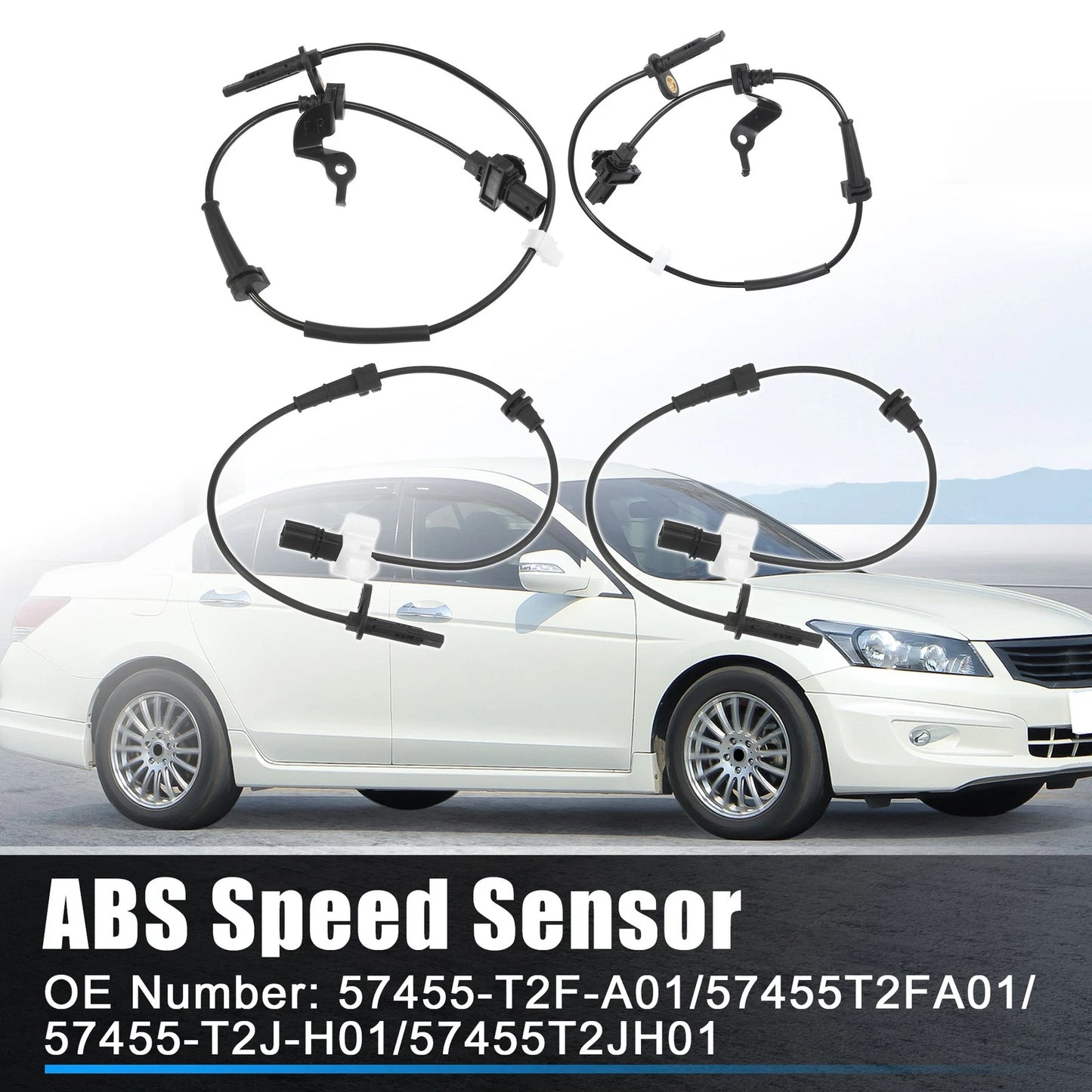 4 x ABS Wheel Speed Sensor Front & Rear Left Right for Acura TLX (2015-2020)