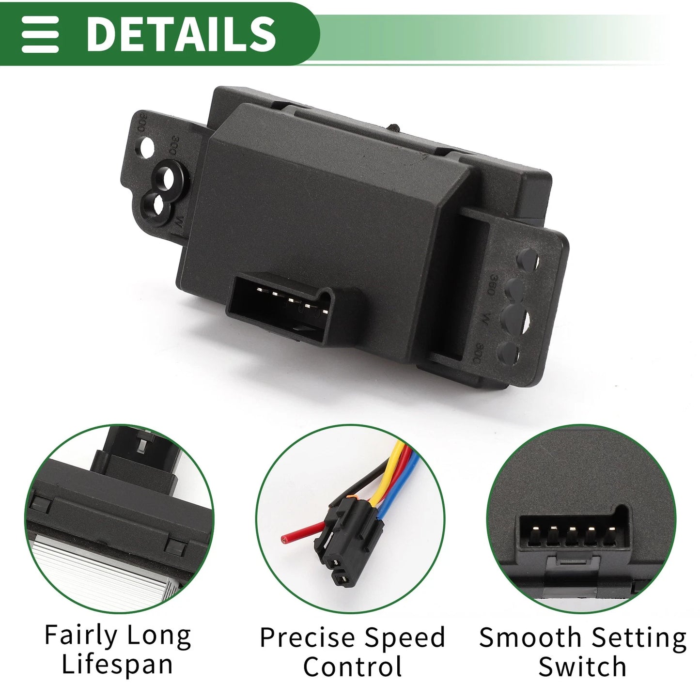 HVAC Blower Motor Resistor for GMC Envoy (2003-2009)