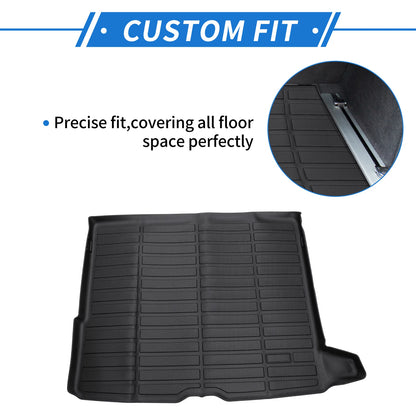 Cargo Liner Rear Trunk Mat for Mercedes Benz GLC 2016-2022 Long Grid Pattern
