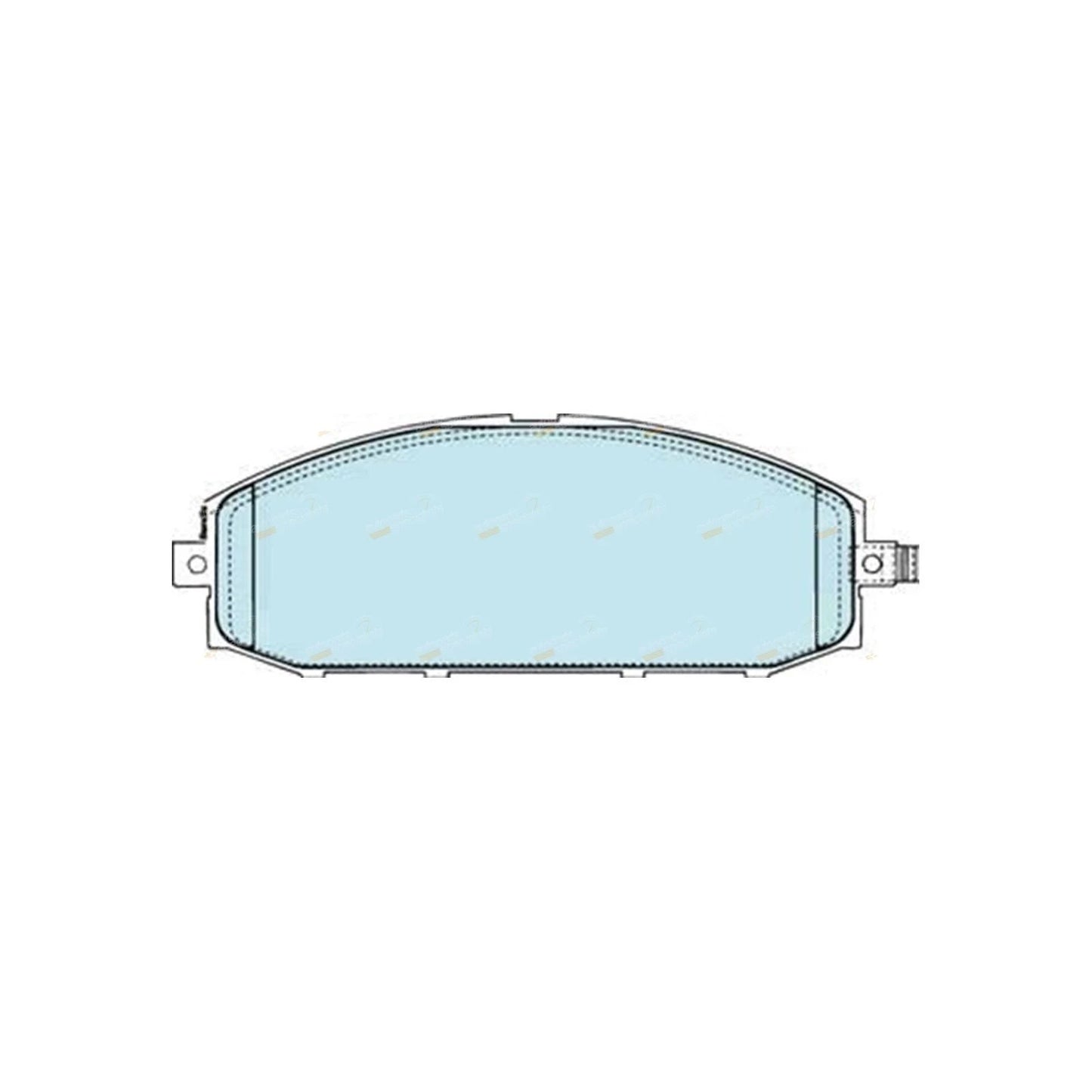 Front Disc Brake Pad Set for Jeep Cherokee XJ (1994-2001)