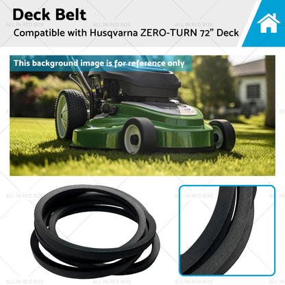 Deck Belt for Husqvarna Z572X 72" Deck (Fits PZ7234FX, PZ72, PZ7234)