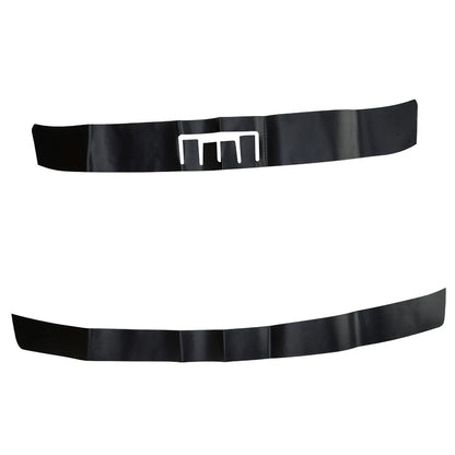 2 x Rear Bumper Protector Trim for Toyota Highlander (2020-2022)
