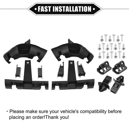 Front Grille Assembly with LED Lights for Dodge Ram 3500 (2010) Matte Black