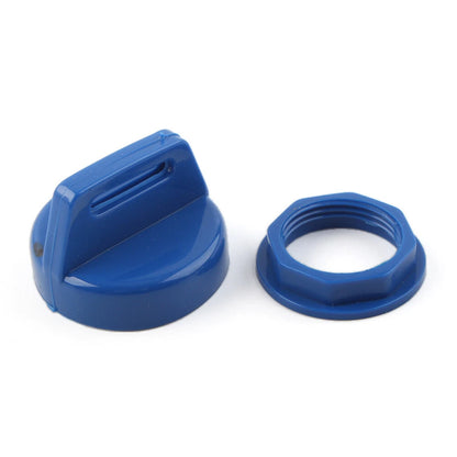 Blue ABS Ignition Key Cover w/Nut for Polaris RZR XP 800-1000 Ranger Sportsman