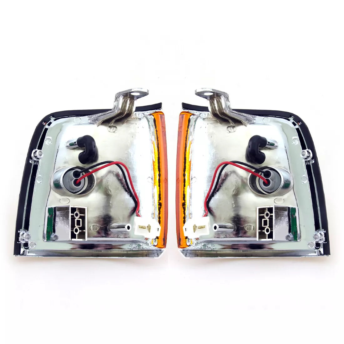 Chrome Turn Light  Light x2 for Holden Rodeo Isuzu TF TFR Vauxhall Brava 1988-2002