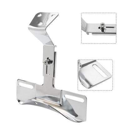 Rear License Plate Bracket for Harley FLH 1975-1984 Chrome