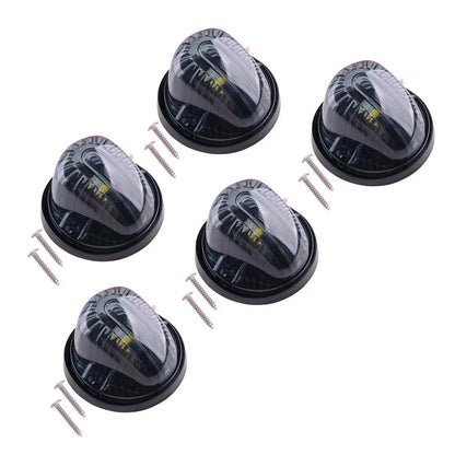 5pcs Smoke Cab Roof Marker Lights for Chevrolet GMC C/K Series (1999-2007)