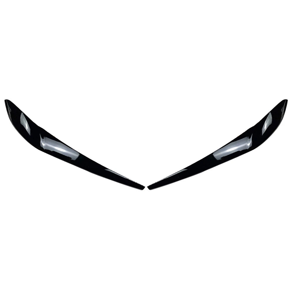 Front Headlight Eyebrow Eyelid Covers for BMW X3 F25, X4 F26 (2014-2017)