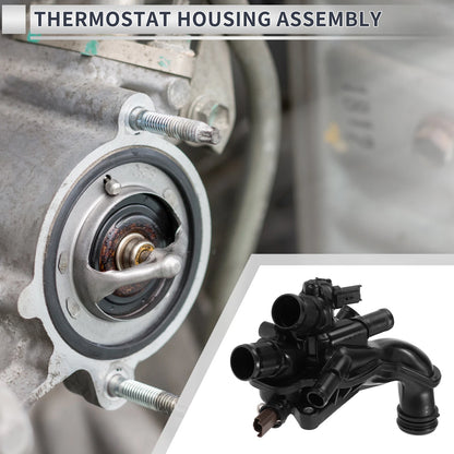 Engine Coolant Thermostat Housing for Peugeot 207 208 308 508 (2006-2019)