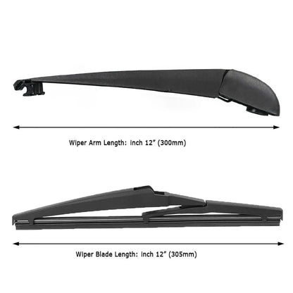 Rear Wiper Arm Blade Set for 2011-2018 Jeep Grand Cherokee (2011-2018)