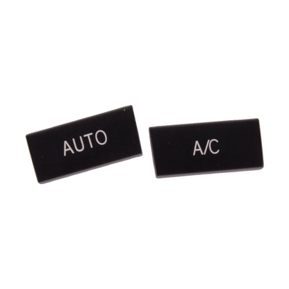 Matte Black 11x Front Air Conditioning Button Trim for BMW X3 X4 (2011-2017)