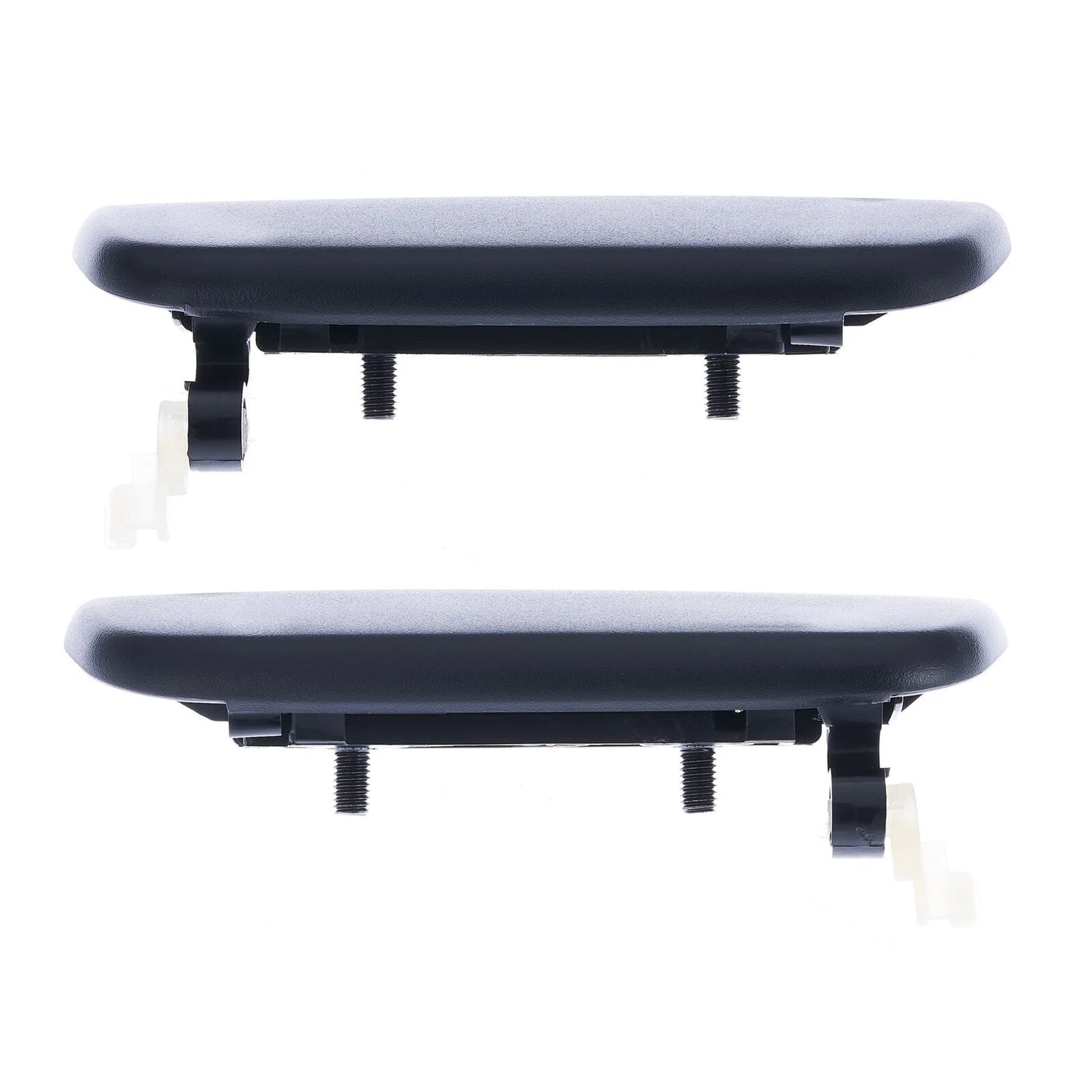 2 x Outer Door Handle Texture Black for Suzuki Alto (2009–2022)