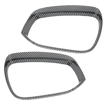 2 x Exterior Mirror Rain Eyebrow Covers for Toyota Highlander (2014-2019)