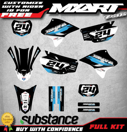 Custom Graphic Kit CHASE STYLE for Yamaha TTR 230 Decals Stickers