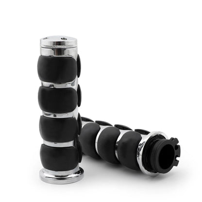 Grips for Harley Dyna, Sportster, Softail, Choppers, Customs (2000-2023)