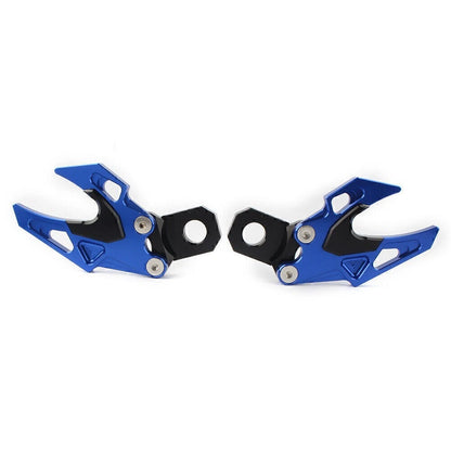 CNC Rear Chain Adjuster for Honda CB650F (2014-2018) - Blue