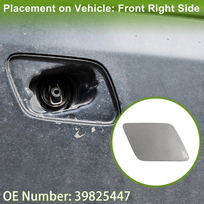 Washer Nozzle Cover Cap for Volvo XC90 (2016-2020) Gray