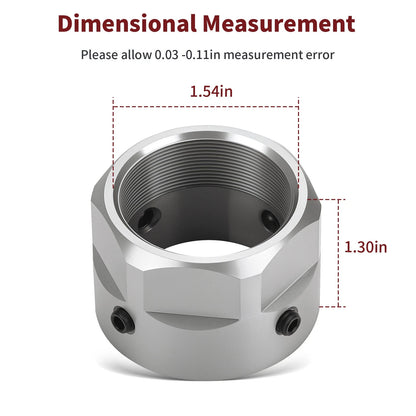 Rear Axle Lock Nut for Yamaha YFZ450R/YFZ450X (2009–2024)