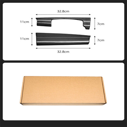 Carbon Fiber Center Instrument Panel Trim Cover for Mini F55 F56 (14-22)