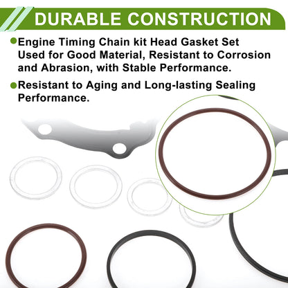 Timing Cover Gasket Set for BMW 325i 2.5L (2001-2005)