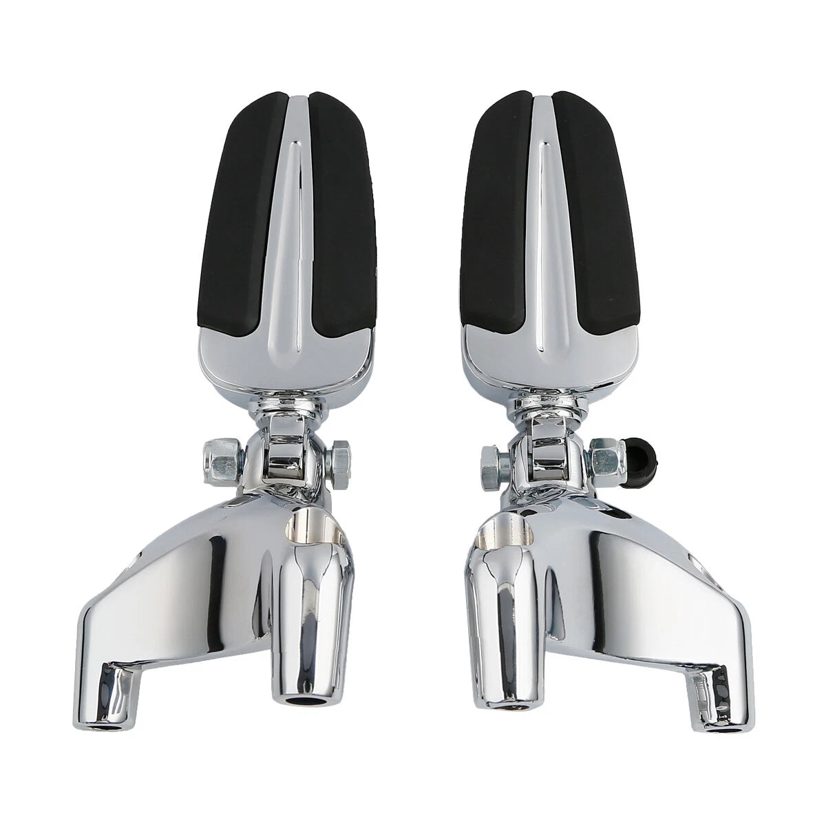 Chrome Rear Passenger Foot Peg Mount for Harley Sportster 1200 883 (2004-2013)
