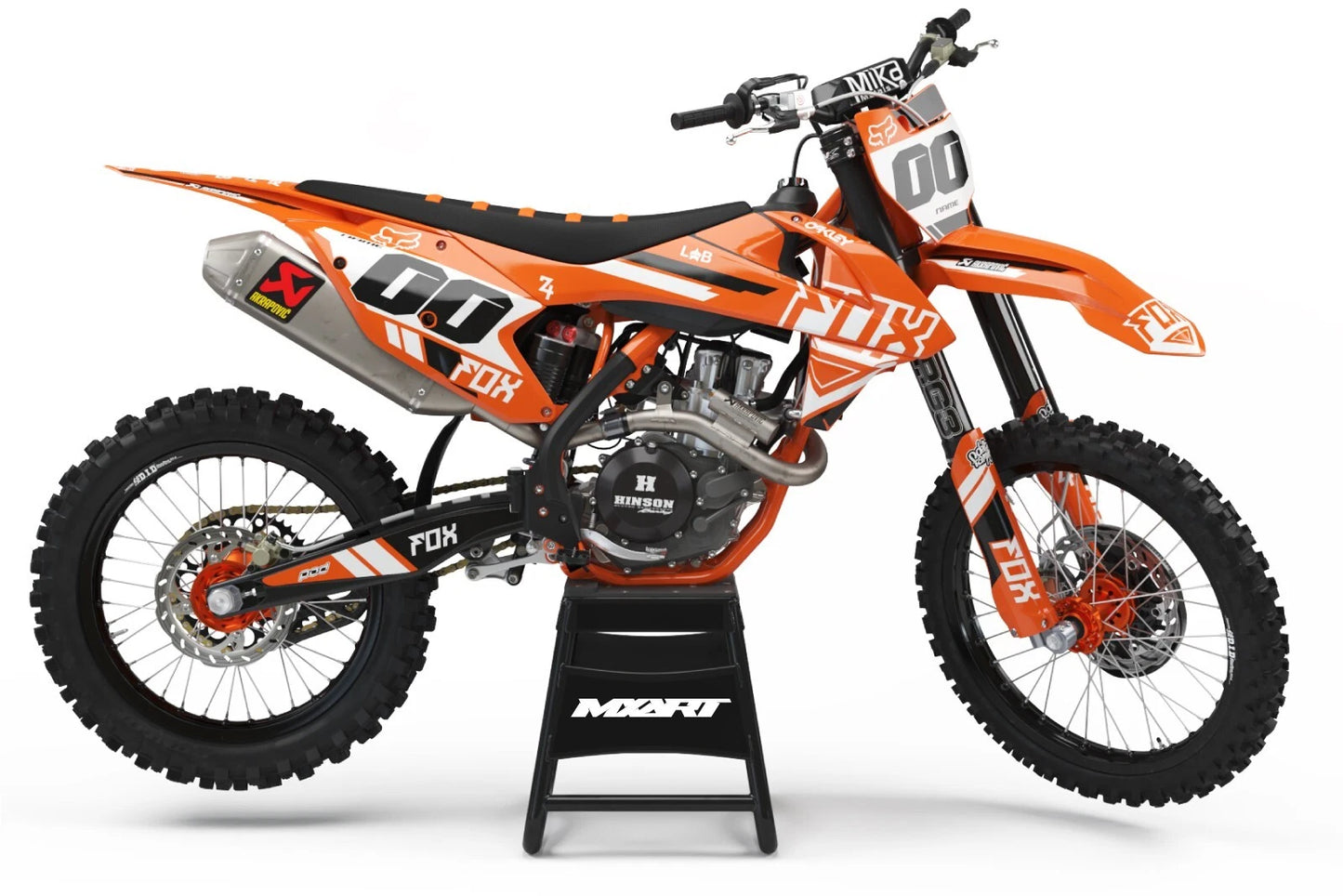 Glow Style Decal Kit Stickers for KTM EXC (2024)