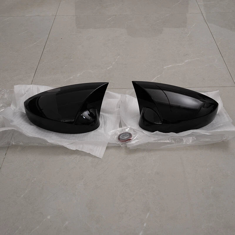 Gloss Black Add-On Side Mirror Cover Caps for 2022-24 Honda Civic M