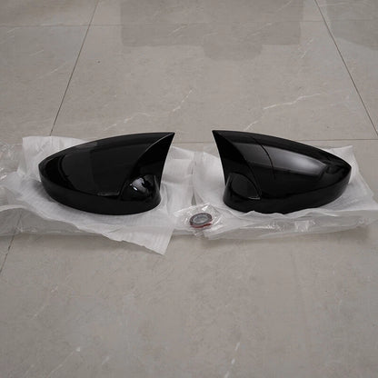 Gloss Black Add-On Side Mirror Cover Caps for 2022-24 Honda Civic M
