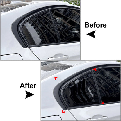 Rear Side Window Quarter Louver Trim for BMW 3 Series F30 (2013-2019)