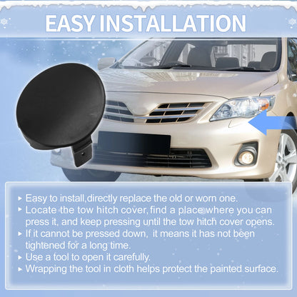 Left Front Tow Hook Cover for Toyota Highlander (2008-2010)