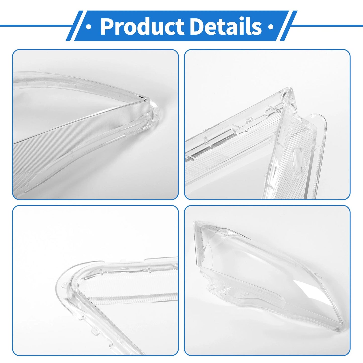 Car Front Right Headlight Lens Cover for Honda CR-V (2007-2011)