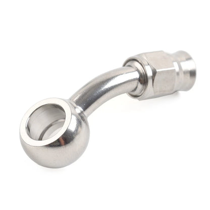 10.2mm 3/8" Eye Banjo Hose Ends AN-3 45�� Brake for Motorcycle