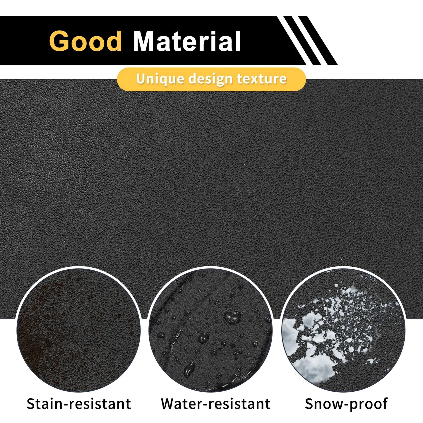 Cargo Liner Rear Trunk Mat for BMW X7 7 Seats (2019-2024) Diamond Pattern TPE