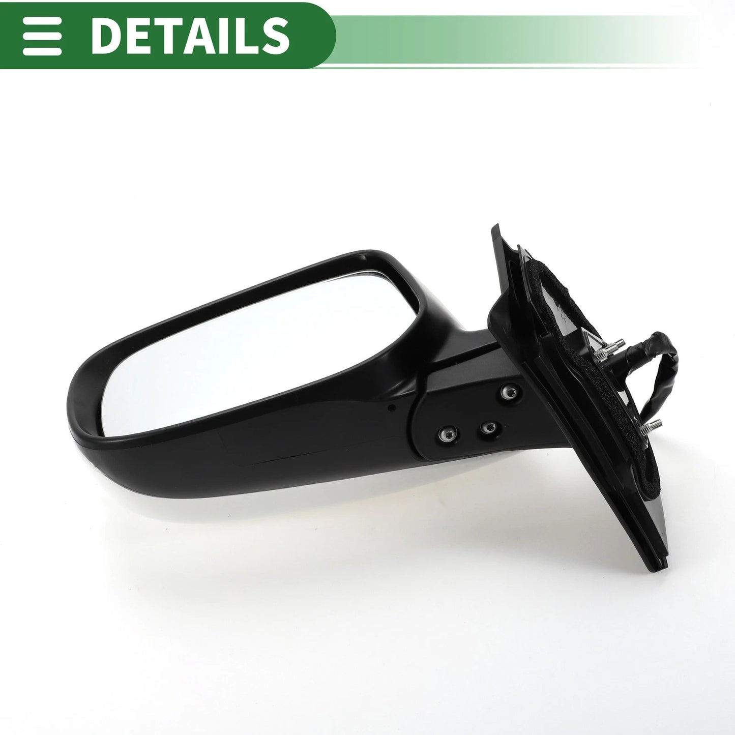 Left Side Door Mirror White for Toyota Yaris Hatchback (2006-2011)