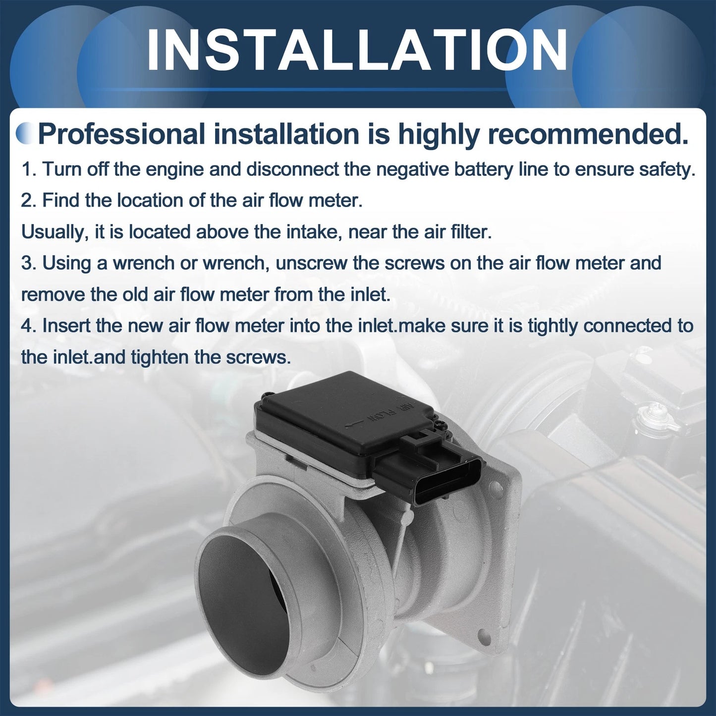 Mass Air Flow Sensor for Nissan Teana (2003-2013)