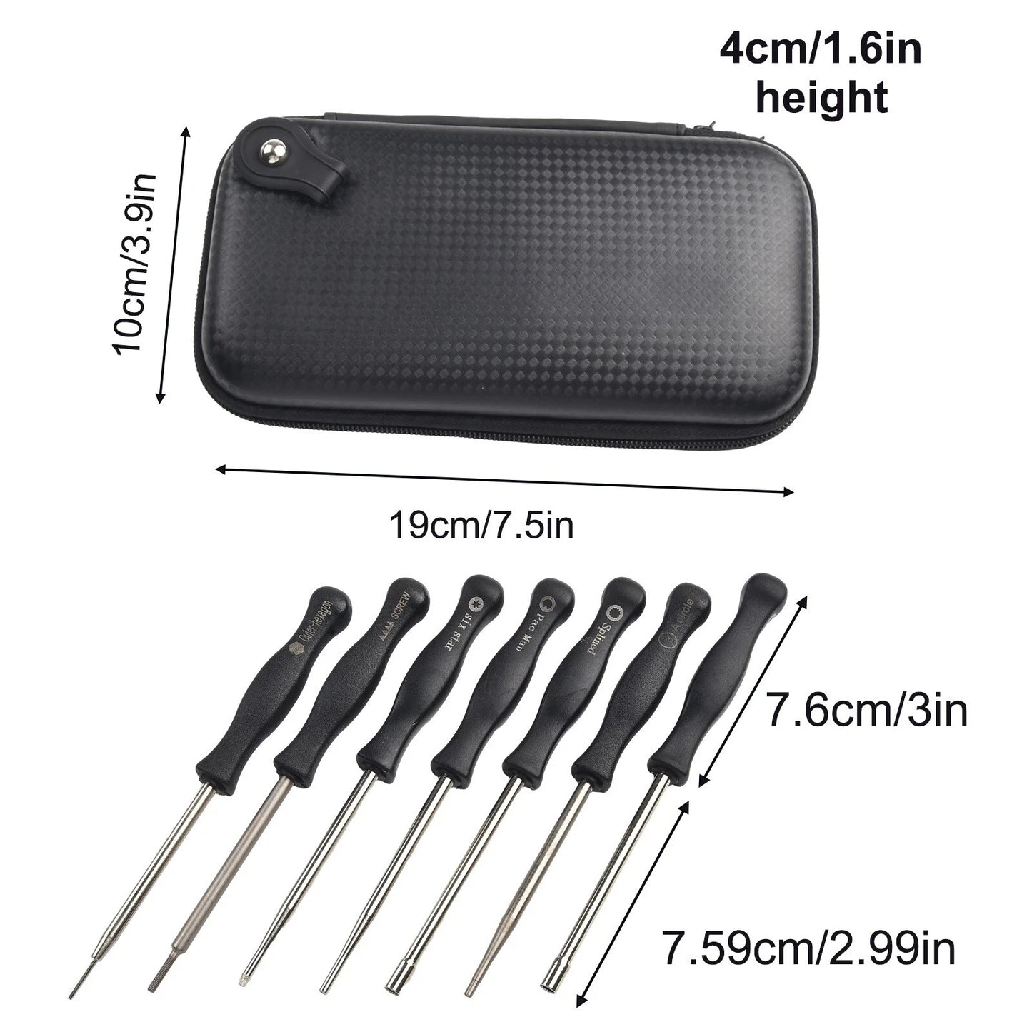 Carburetor Adjustment Tool Set 14pcs for Engine Fine Tuning