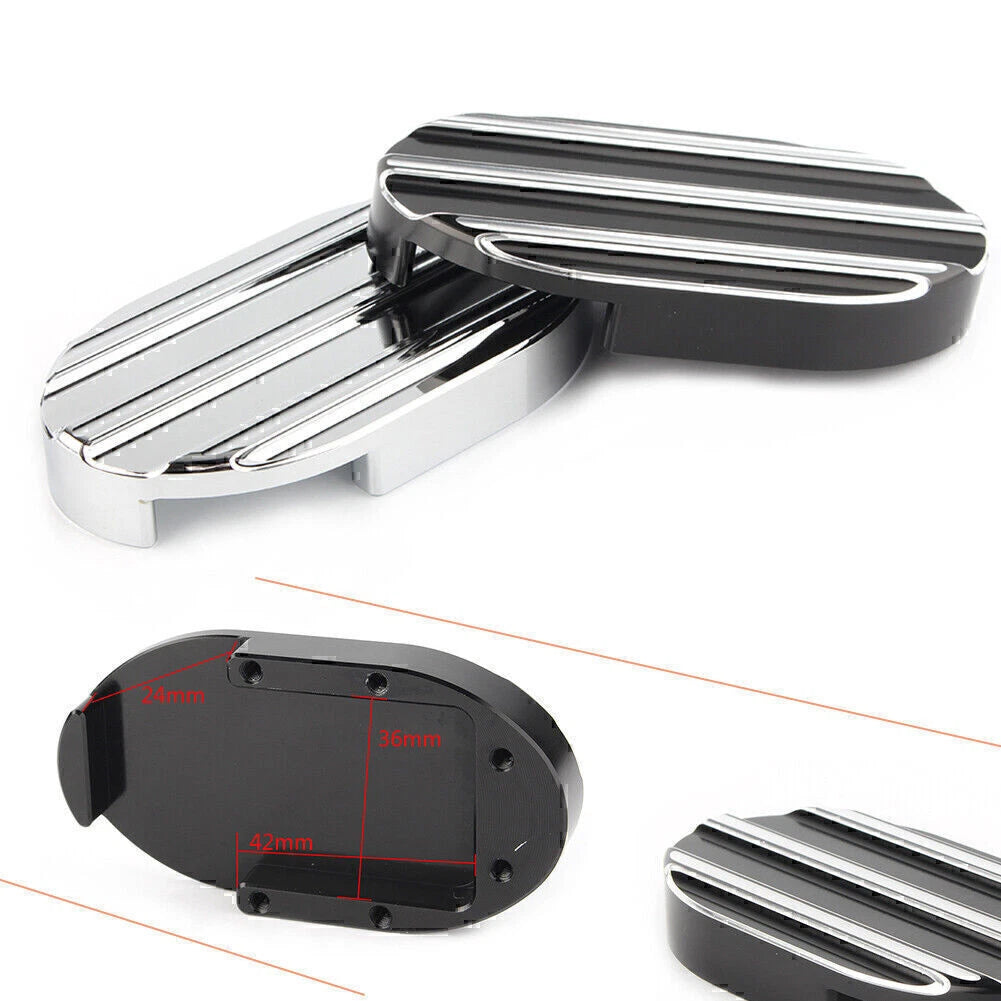 CNC Brake Pedal Footrests Cover for Harley Sportster 883 1200 (2004-2023)