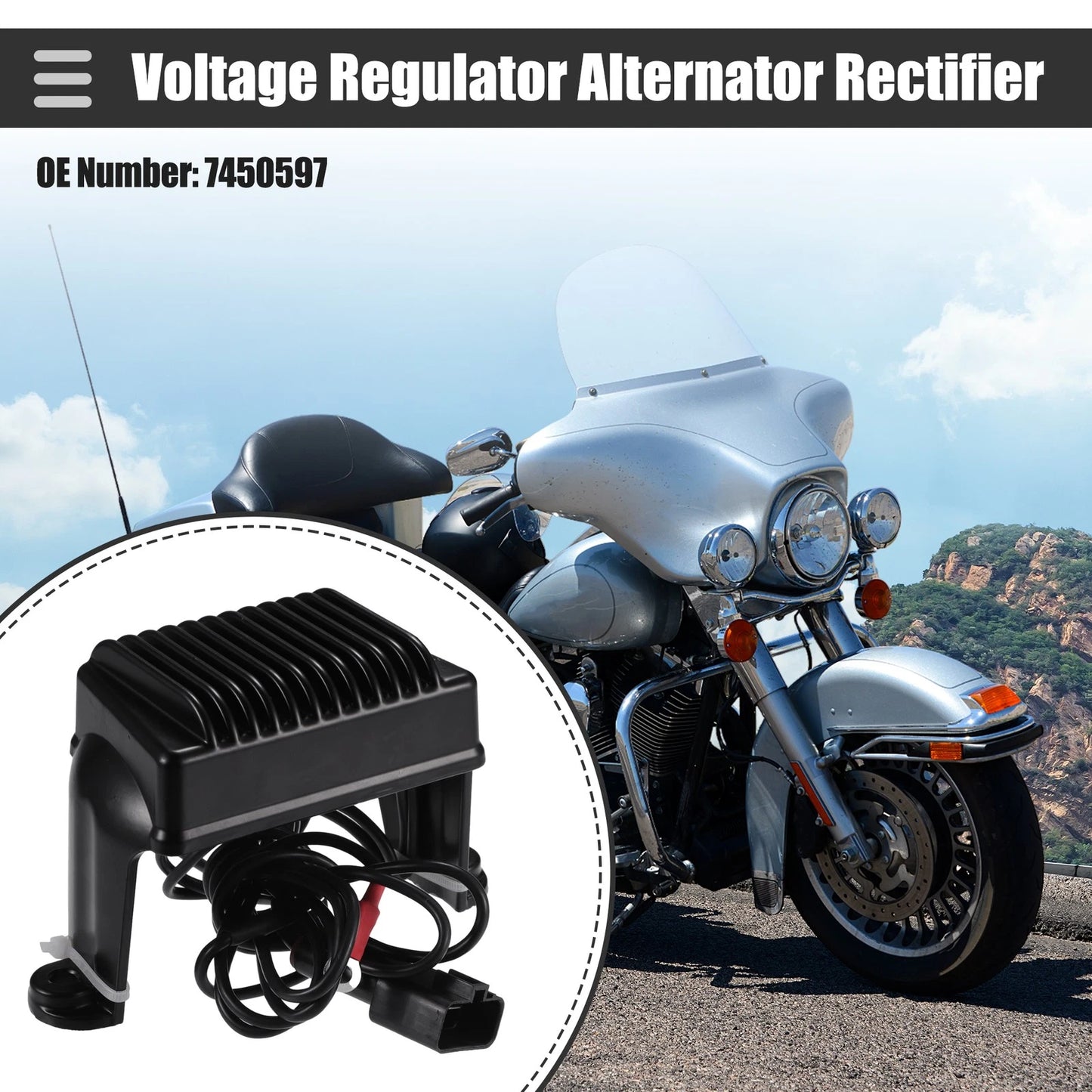 Voltage Regulator Rectifiers for Harley Davidson Electra Glide