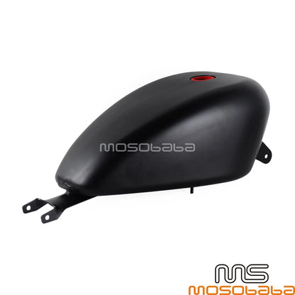 3.3 Gallon Black Gas Fuel Tank Kit for Harley Sportster 1200 & 883 (2004-2023)