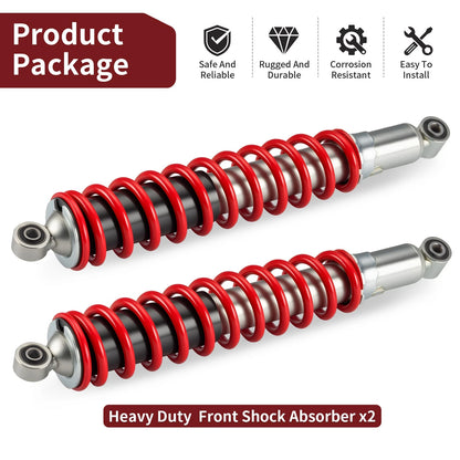 2x Front Shock Absorbers for Honda Sportrax 400 TRX400EX (2001–2008)
