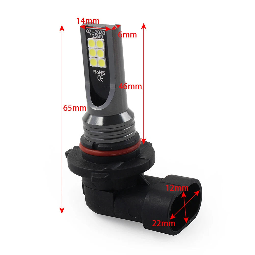 9005 9006 LED Headlight Bulbs White Light High/Low Beam for Car
