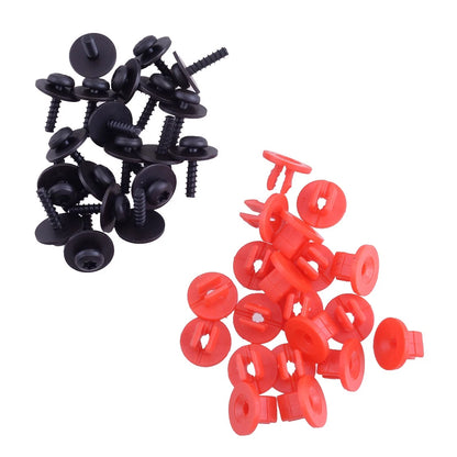 20 x Wheel Arch Splash Guard Trim Clips for Ford Sk
