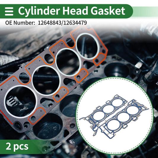 2 x Cylinder Head Gasket Left and Right for Buick Enclave 3.6L (2008–2017)