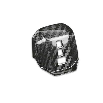 1x Carbon Fiber Center Gear Shift Knob Cover for VW Golf 8 GTI (2021-2024)